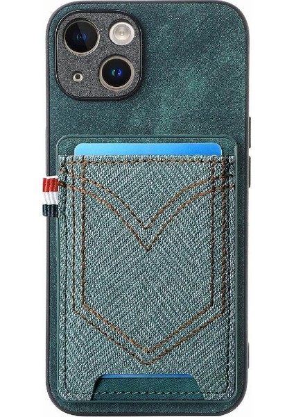 IPhone 15 Için Kılıf Manyetik Araç Montaj Kot Cep Tasarım Crad Yuvası (Yurt Dışından) fiyatları