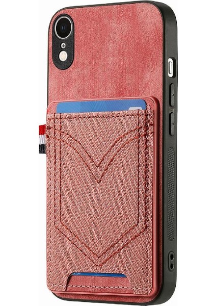 IPhone Xr Manyetik Araç Montaj Crad Yuvası Kot Cep Tasarımı (Yurt Dışından) fırsatları