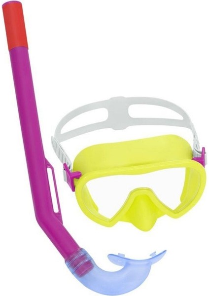 Maske Snorkel Çocuk - 24036-SARI - Crusader Essantial