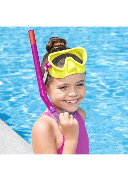 Maske Snorkel Çocuk - 24036-SARI - Crusader Essantial