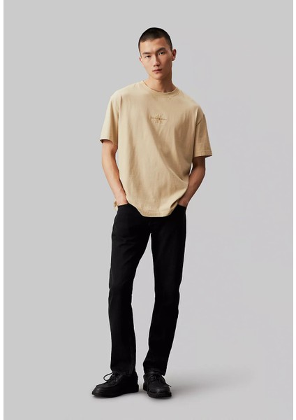 Erkek Authentıc Straıght Jean Pantolon-Siyah