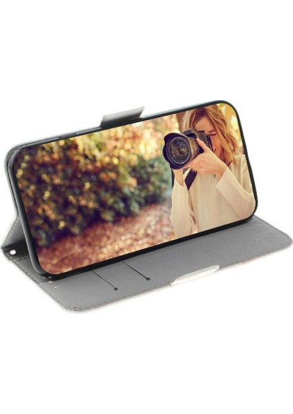 3D Boyalı Koruyucu Kılıf Için Xiaomi Poco X6 Pro 5g Kordon Pu Deri (Yurt Dışından)