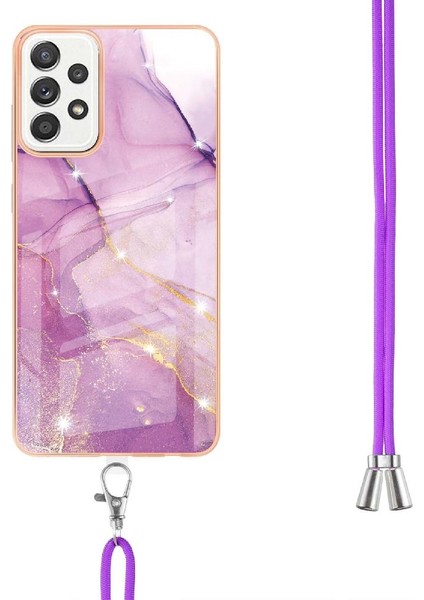 Samsung Galaxy A52 5g/4g Crossbody Kordon Askısı Anti-Scratch Için Kılıf (Yurt Dışından)