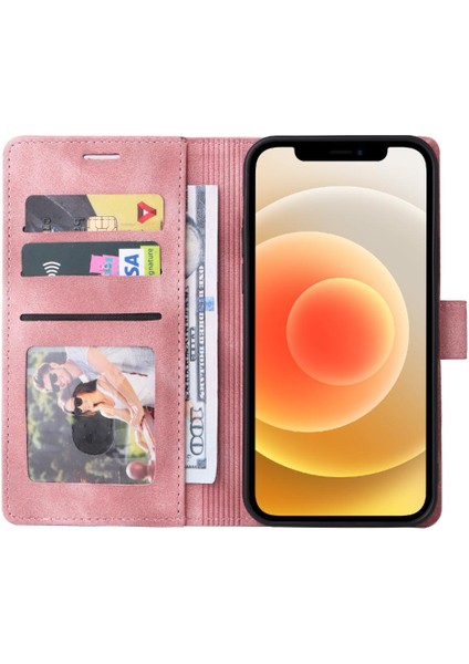 Iphone 11 Için Flip Case Cüzdan Darbeye Basit Iş Deri Kılıf (Yurt Dışından)