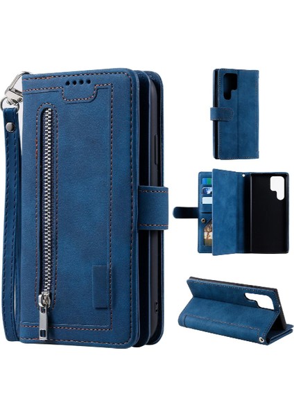 Samsung Galaxy S24 Artı Cüzdan Kickstand Pu Deri Kordon Için Flip Case (Yurt Dışından) indirimleri