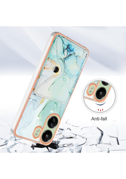 Xiaomi Redmi Için Kılıf Redmi 4g Mermer Kart Yuvaları Yumuşak Tpu Tampon Ince Cüzdan (Yurt Dışından) indirimleri