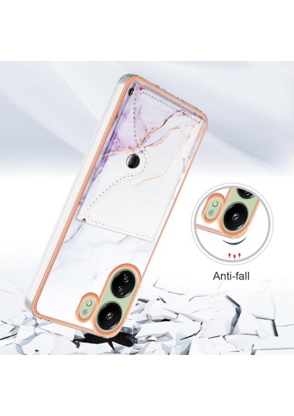 Xiaomi Redmi Için Kılıf Redmi 4g Mermer Kart Yuvaları Yumuşak Tpu Tampon Ince Cüzdan (Yurt Dışından) indirimleri