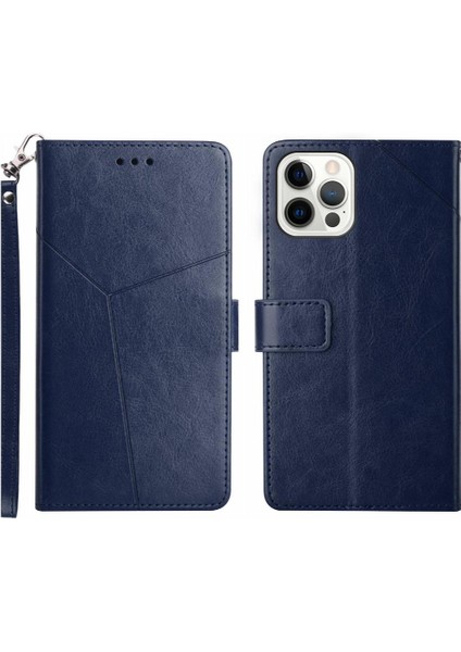 IPhone 14 Için Kılıf Pro Max Telefon Kılıfı Kickstand Dayanıklı Deri Cüzdan Tpu (Yurt Dışından)