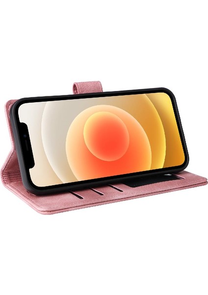 Iphone 12 Için Flip Case Mini Cüzdan Darbeye Kapak Kapak Basit Iş (Yurt Dışından) modelleri