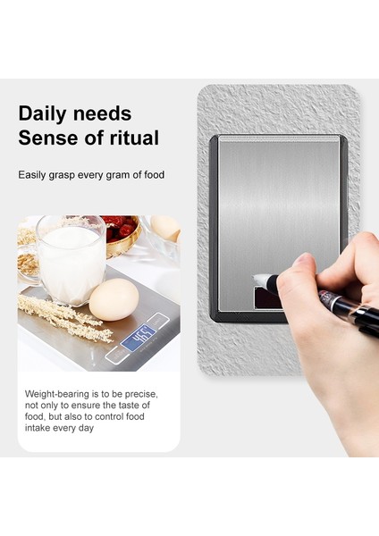 Paslanmaz Çelik Mutfak Terazisi 10KG/1G (Yurt Dışından) fırsatları