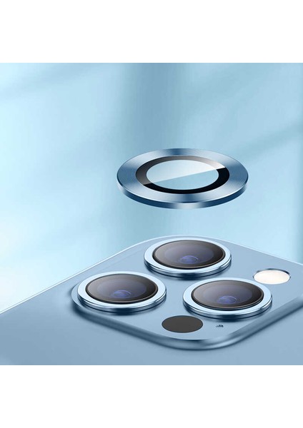 iPhone 14 Pro Max Kamera Koruyucu Mavi