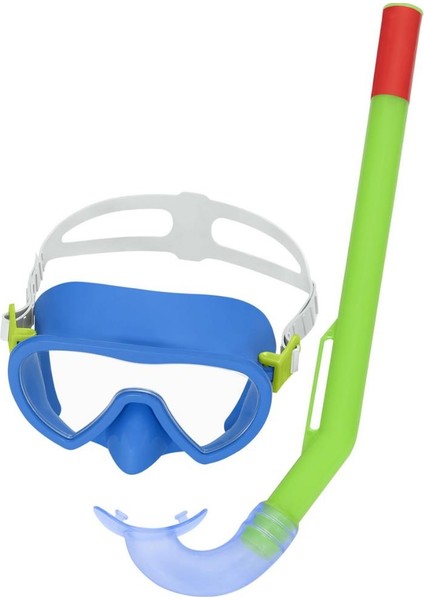 Maske Snorkel Çocuk - 24036-MAVİ - Crusader Essantial