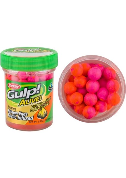 Berkleyberkley Gulp Alive Floating Sherbet Blast Salmon Eggs Sahte Yemi