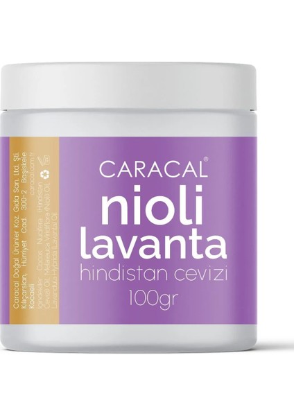 100 ml Sürülebilir Nioli Yağı Lavanta Yağı Karışımı Niaouli