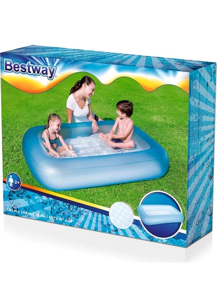 51115 Renkli Dikdörtgen Havuz 165X25 cm