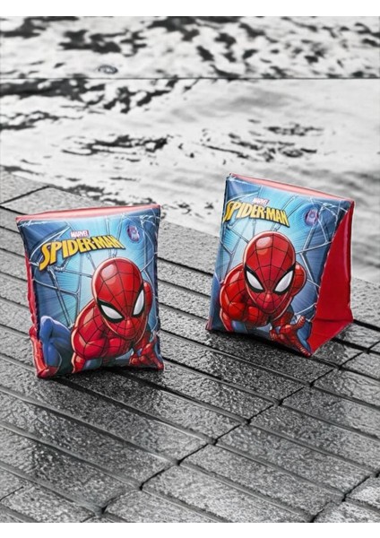 Çocuk Spiderman Can Simiti ve Şişme Kolluk Seti