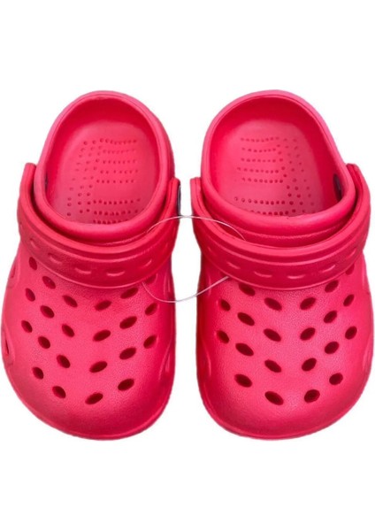 Düz Renk Unisex Bebek Çocuk Kaydırmaz Yumuşak Taban Terlik Kırmızı fiyatları