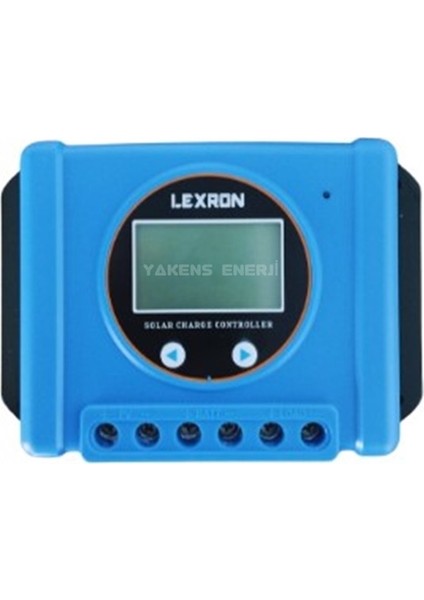 60 Amper Pwm Güneş Paneli Şarj Kontrol Cihazı Şarj Regülatörü LEXRON12/24/48V