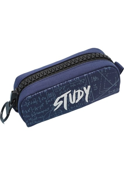 Fermuarlı Kalem Çantası, Basit ve Yaratıcı Büyük Kapasiteli Kanvas Kalem Çantası (Yurt Dışından)