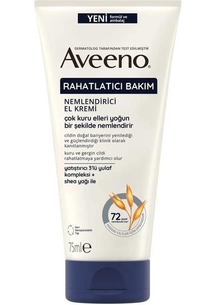 Rahatlatıcı Bakım Nemlendirici El Kremi 75 ml