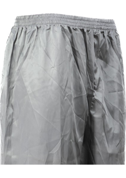 Erkek Saten Kumaş Pijama Pantolon Düz Renk Beli Lastikli Cepsiz Geniş Paça Rahat Kesim fırsatları