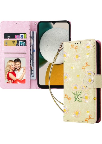Samsung Galaxy A34 5g Telefon Kılıfı Için Rfıd Engelleme Lake Tasarım Flip Stand Kapağı-Sarı Papatya (Yurt Dışından) indirimleri
