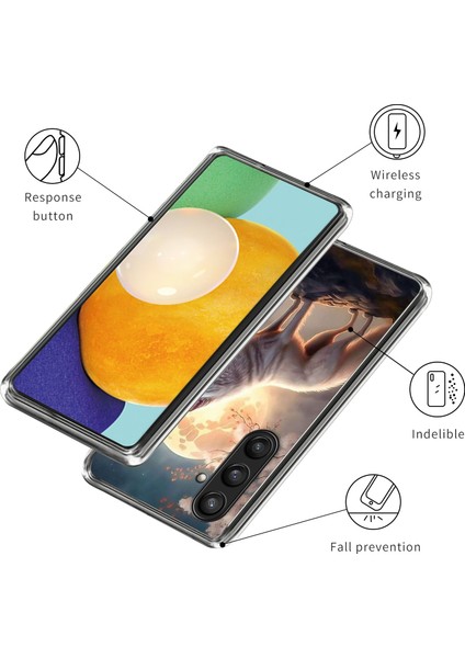 Samsung Galaxy A54 5g Kılıf Yumuşak Tpu Koruyucu Telefon Kapak Desen Baskı Tarzı A Için (Yurt Dışından) modelleri