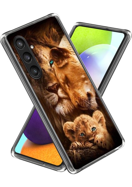 Samsung Galaxy S24+ Kılıf Desenli Baskı Dar Kesim Esnek Tpu Telefon Kapak Stili I Için (Yurt Dışından)