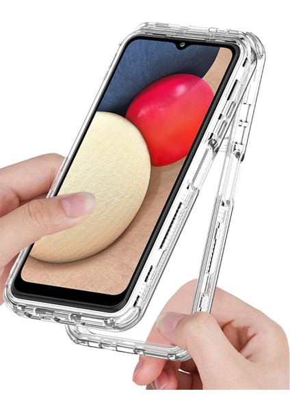 Samsung Galaxy A03S Için Şeffaf Kılıf (166,5 x 75,98 x 9,14 Mm) Akrilik+Tpu Kapak (Yurt Dışından) modelleri