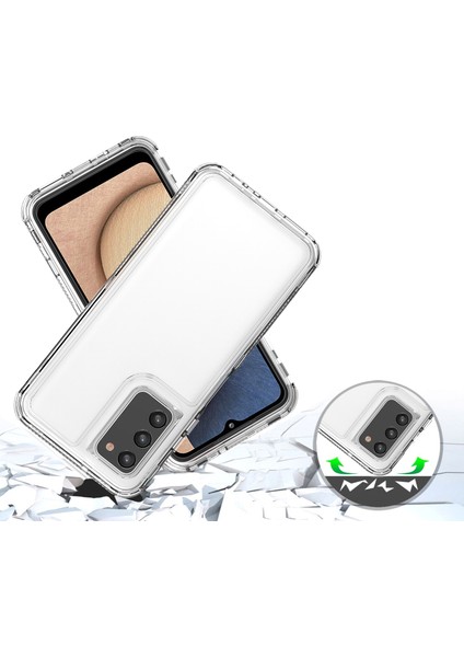 Samsung Galaxy A03S Için Şeffaf Kılıf (166,5 x 75,98 x 9,14 Mm) Akrilik+Tpu Kapak (Yurt Dışından) fırsatları