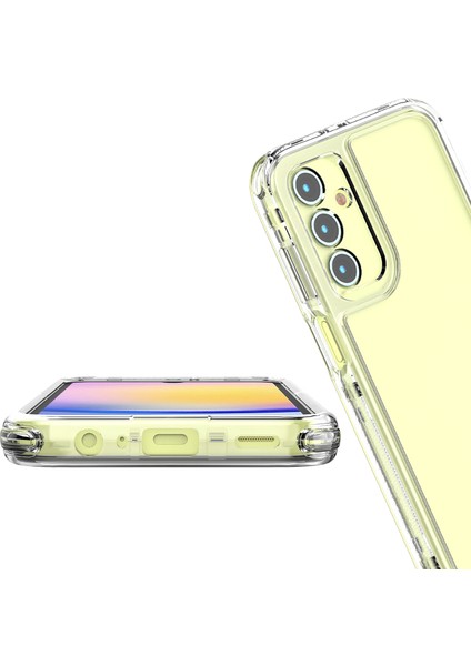 Samsung Galaxy A25 5g (Global) (161,0 x 76,5 x 8,3 Mm) Şeffaf Kılıf Akrilik+Tpu Kapak (Yurt Dışından)