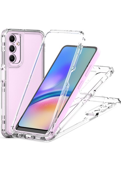 Samsung Galaxy A05S 4g Şeffaf Kılıf Akrilik + Tpu Telefon Kapağı 3'ü 1 Arada (Yurt Dışından)