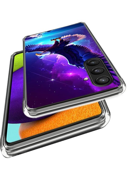 Samsung Galaxy S24 Cep Telefonu Kılıfı Desenli Esnek Tpu Kapak-Uçan Kartal (Yurt Dışından) fiyatları