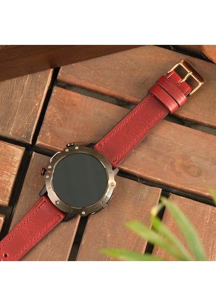 Huawei Watch Deri Kordon Watch GT 5 Pro GT4 Gt 2 3 4 Pro 46mm Ultimate Elite Watch 4 GT 2 Gt2 E Gt2e Gt2pro Se 2e Gt3 Pro Gt3pro Huawei Watch 4 Buds Deri Kordon Hakiki Deri Kayış Bordo