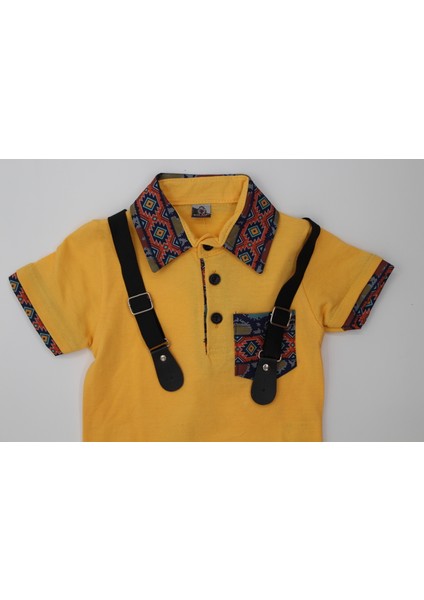 2li Takım Erkek Çocuk Bill Kids Polo Lacoste Sarı