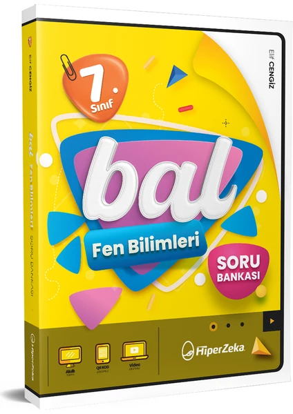 Hiper Zeka Yayınları 7. Sınıf Bal Fen Bilimleri Soru Bankası