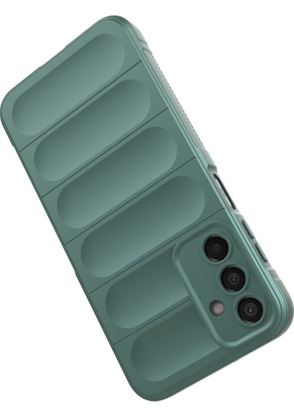 Samsung Galaxy M15 5g Kılıf Çizilmez Yumuşak Tpu Telefon Koruma Kapağı-Yeşil (Yurt Dışından)