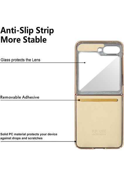Samsung Galaxy Z Flip 6 Telefon Kılıfı (Yurt Dışından)