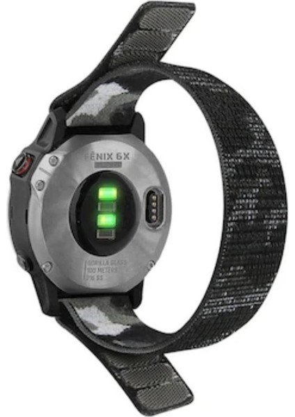 Garmin Fenix 6 -6 Pro (22MM) Kumaş Kordon