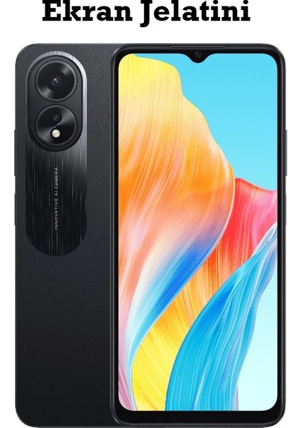 Oppo Reno A38 Uyumlu 2 Adet Ön Body Şeffaf Ultra Ekran Koruyucu Nano Jelatin