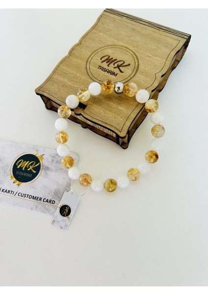 Aytaşı Sitrin Taşı Bilekli MK.021.009 fırsatları
