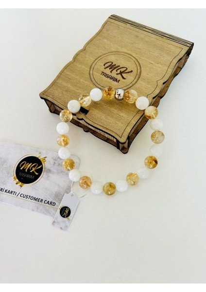 Aytaşı Sitrin Taşı Bilekli MK.021.009 indirimleri