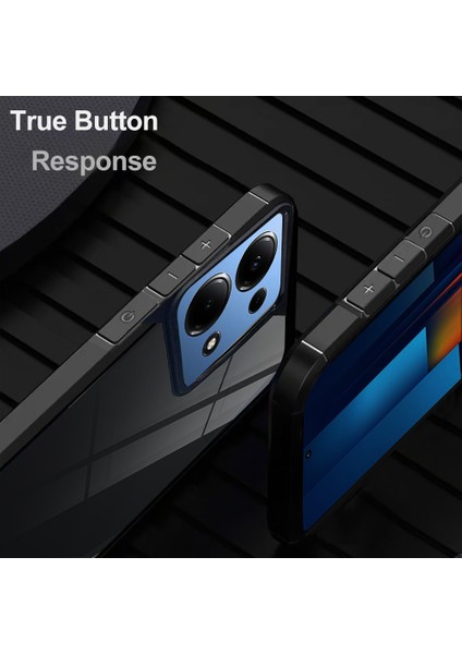 Xiaomi Redmi Note 13 Pro 4g Kılıf Düşme Koruması Pc + Tpu Telefon Arka Kapak Için (Yurt Dışından) fırsatları