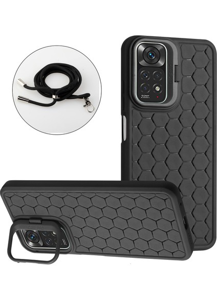 Xiaomi Redmi Note 11 4g (Qualcomm) Kılıf Tpu Telefon Kılıfı, Kickstand Ipi-Siyah Için (Yurt Dışından) fiyatları