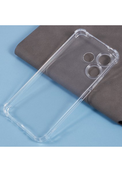 Xiaomi Redmi 13 5g/13 4g Şeffaf Kılıf Koruyucu Dört Köşe Takviyeli Yumuşak Tpu Telefon Kapağı Için (Yurt Dışından) modelleri