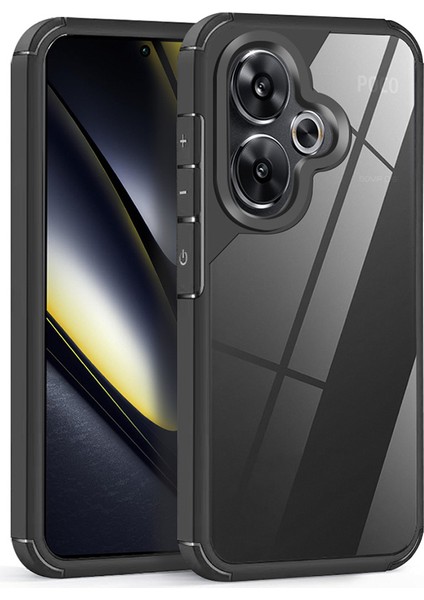 Xiaomi Xiaomi Poco F6 5g Kılıf Düşme Koruması Pc + Tpu Telefon Arka Kapak Için (Yurt Dışından)