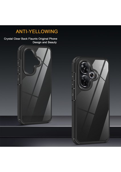 Xiaomi Xiaomi Poco F6 5g Kılıf Düşme Koruması Pc + Tpu Telefon Arka Kapak Için (Yurt Dışından) fiyatları