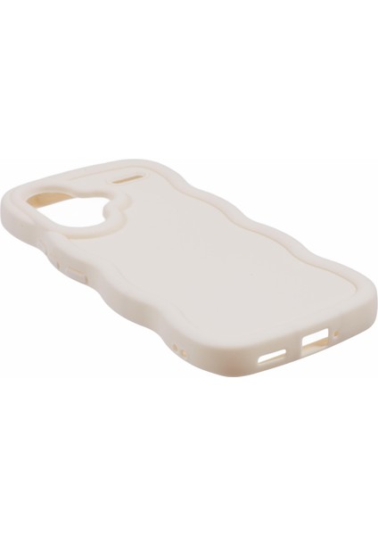 Xiaomi Redmi Note 13 Pro+5g Kılıf Wave Edge Esnek Tpu Telefon Arka Kapak-Beyaz (Yurt Dışından)