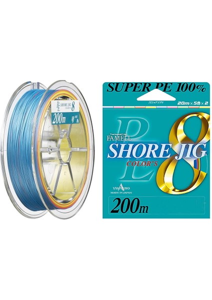 Pe Shore Jig 8x 200M 1.5 Pe 27 Lb