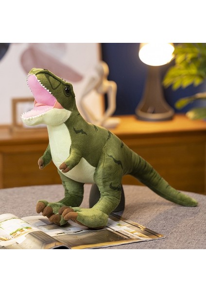 Simüle Dinozor Bebek Tyrannosaurus Rex Peluş Oyuncak (Yurt Dışından)